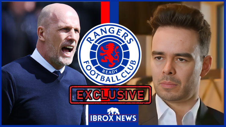 James Bisgrove, Philippe Clement, Rangers crest