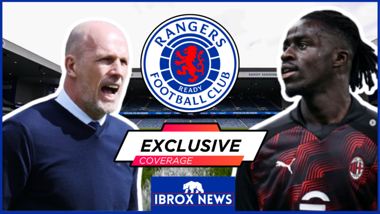 Rangers Philippe Clement Clinton Nsiala exclusive