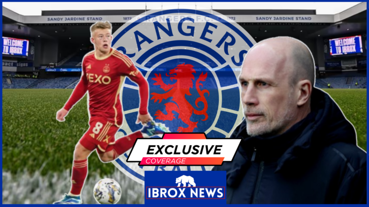 Rangers Philippe Clement Connor Barron exclusive