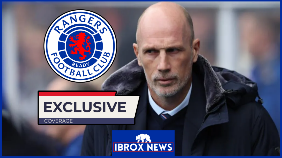 Rangers Philippe Clement exclusive