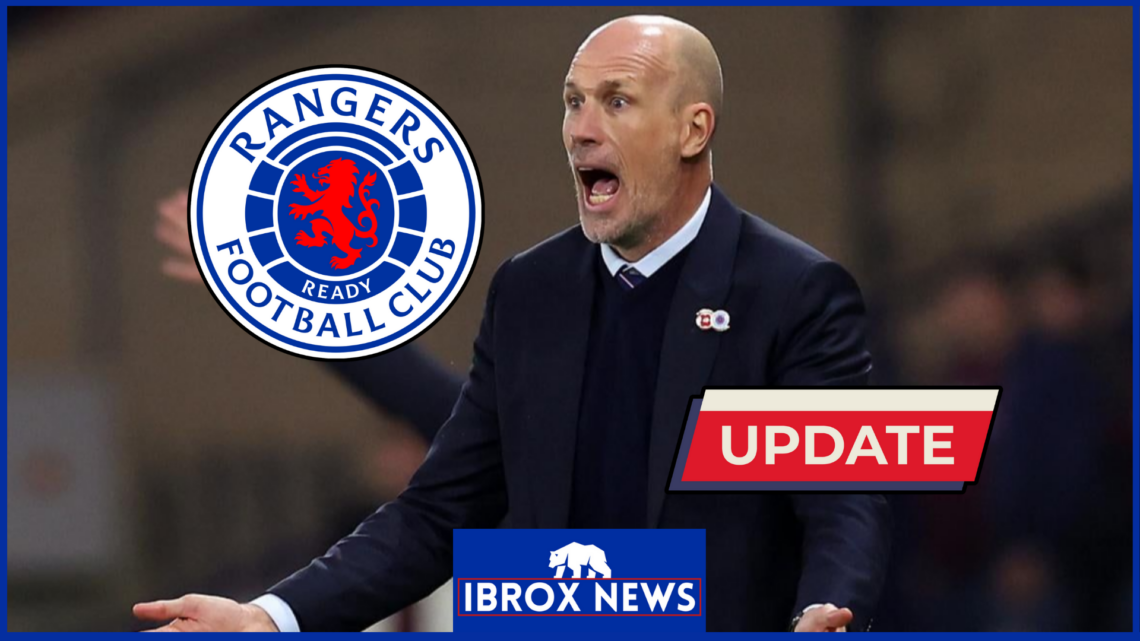 Rangers Philippe Clement update