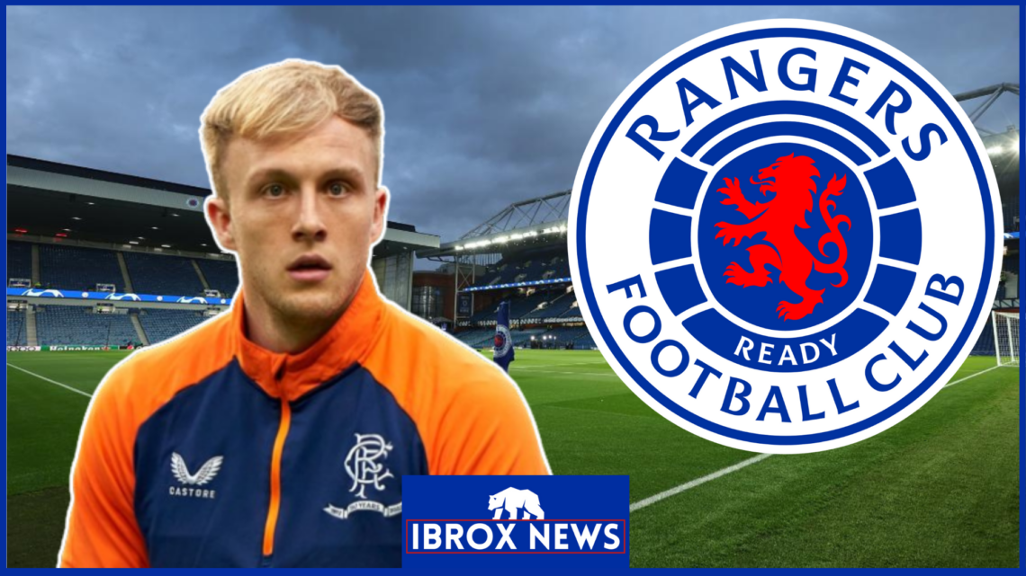 Robby McCrorie, Rangers badge