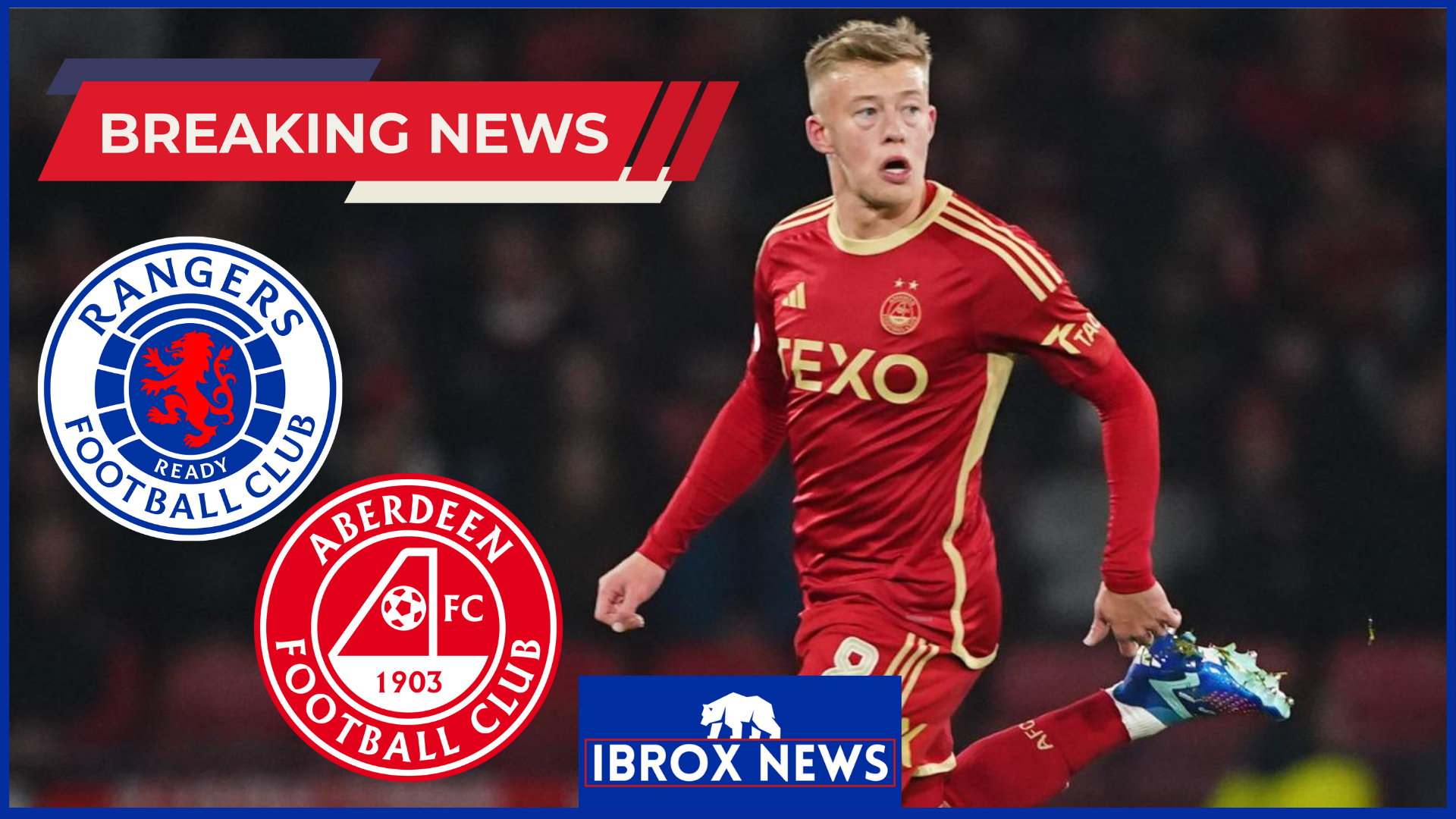 Rangers offer £500k for Connor Barron, Aberdeen respond