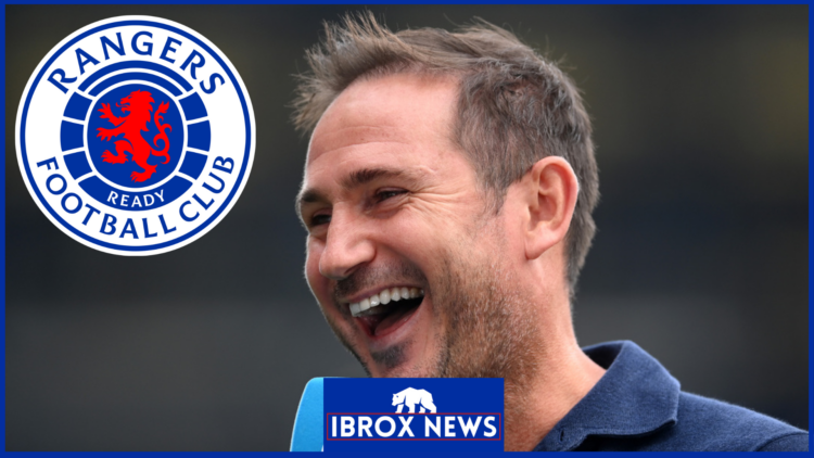 Frank Lampard, Rangers badge