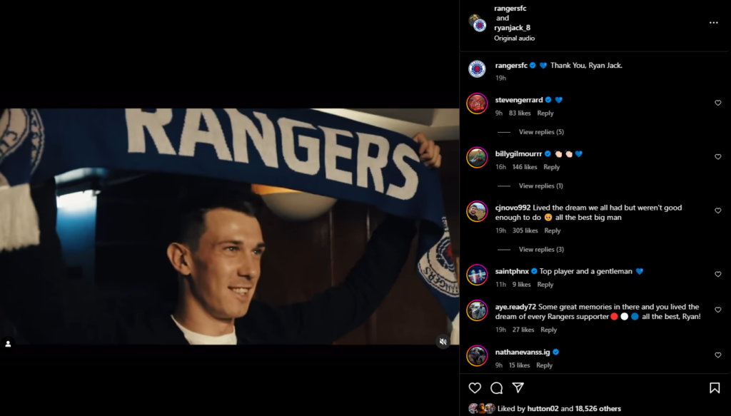 Rangers, Ryan Jack, Steven Gerrard