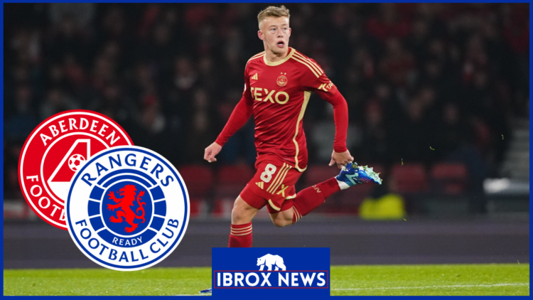 Connor Barron, Rangers badge, Aberdeen badge