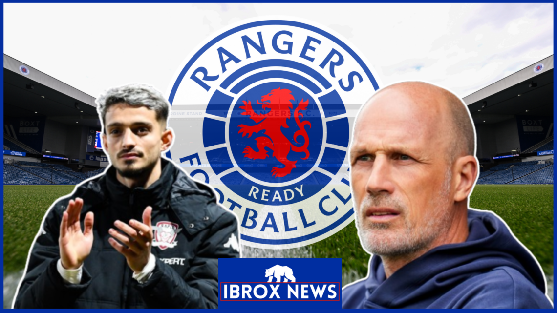 Albion Rrahmani, Philippe Clement, Rangers badge