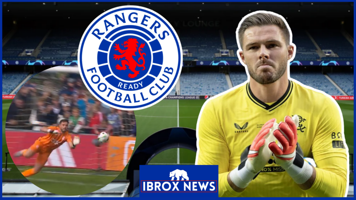 Rangers logo Jack Butland