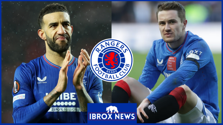 Scott Wright Connor Goldson Rangers