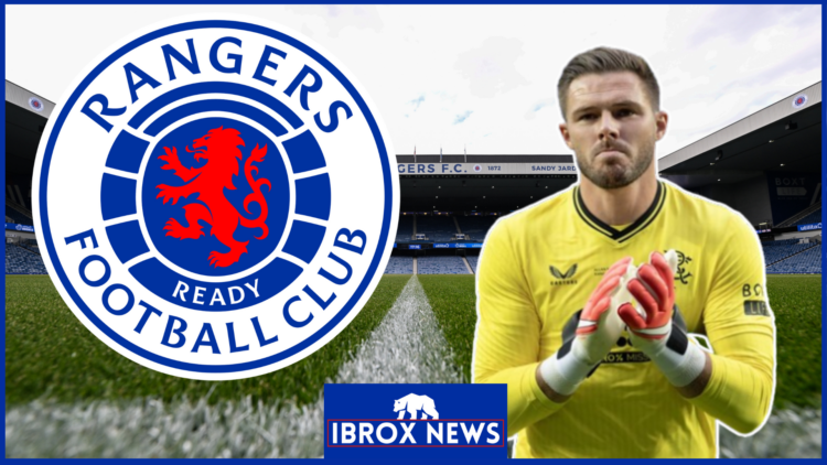 Jack Butland, Rangers badge