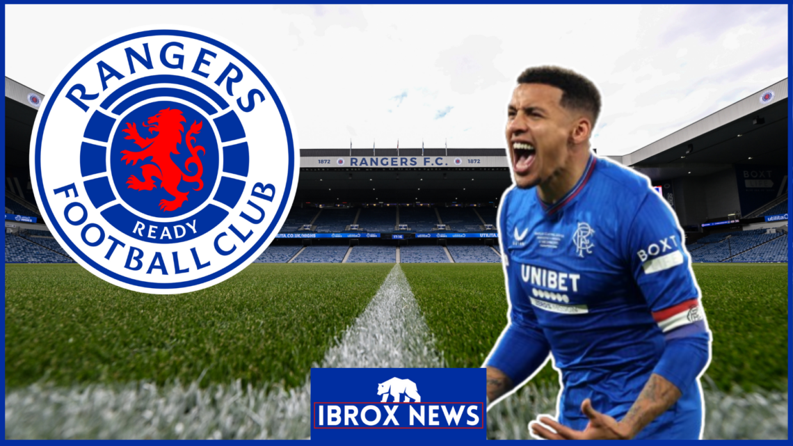 James Tavernier, Rangers badge