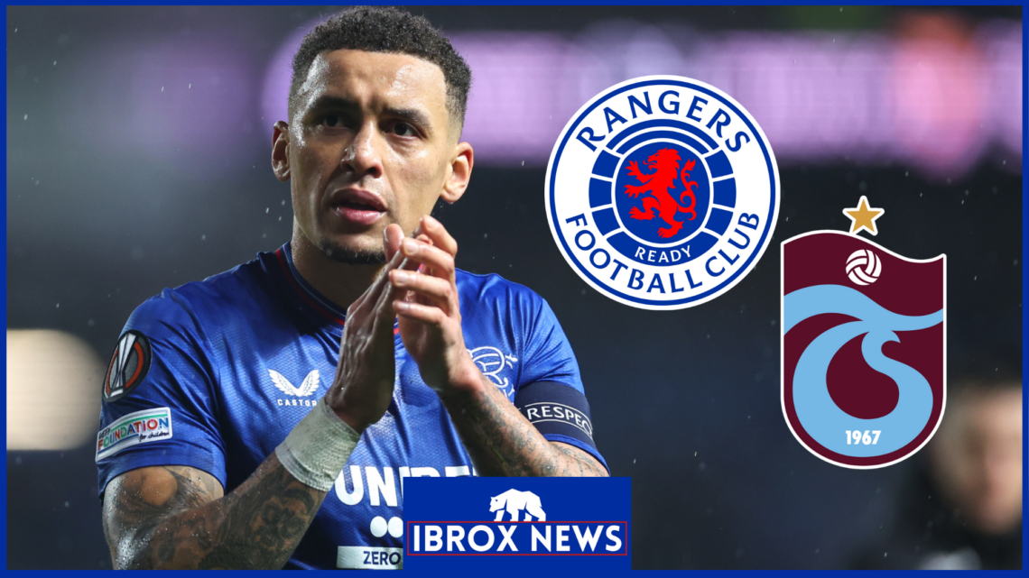 James Tavernier Rangers Trabzonspor