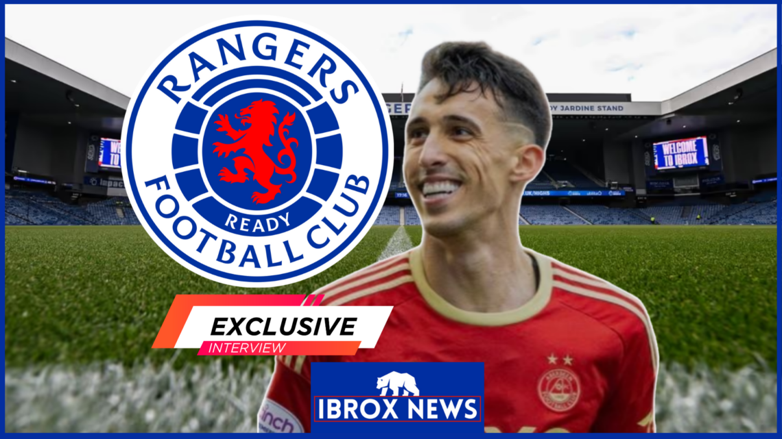 Rangers Bojan Miovski exclusive