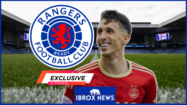Rangers Bojan Miovski exclusive