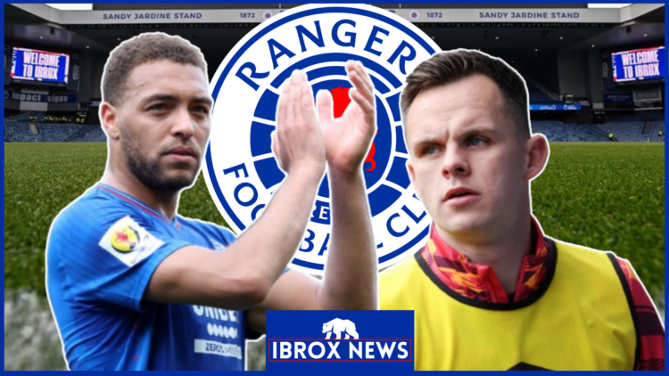 Rangers Cyriel Dessers Lawrence Shankland