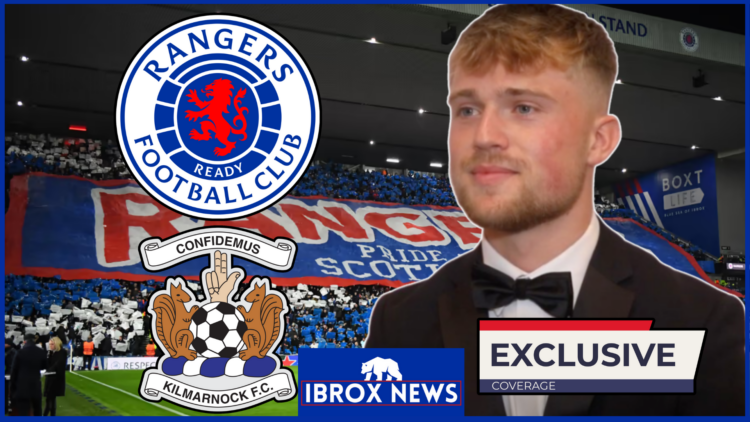 Rangers David Watson Kilmarnock exclusive
