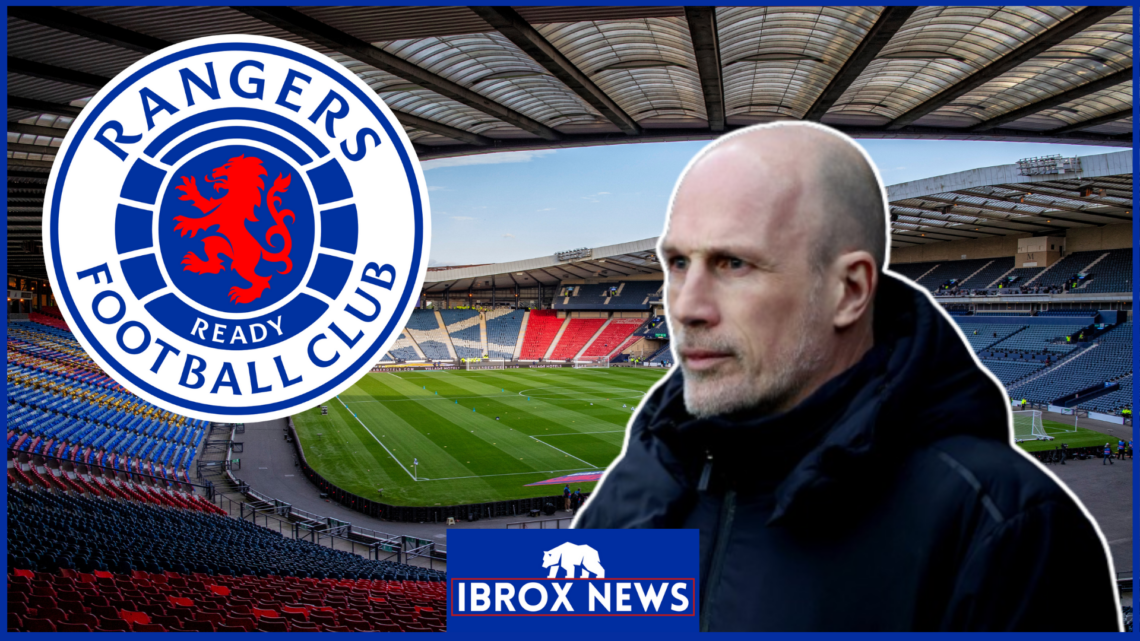 Rangers badge, Hampden Park, Philippe Clement
