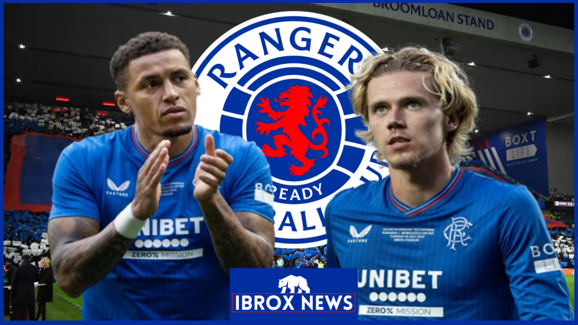 Rangers James Tavernier Todd Cantwell