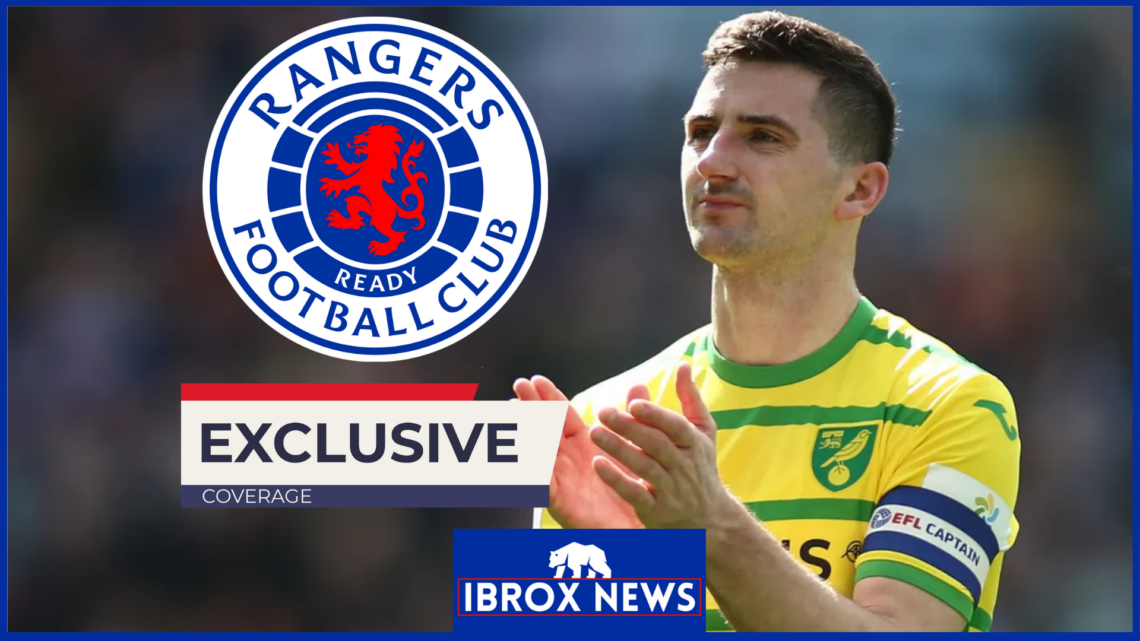 Rangers Kenny McLean exclusive