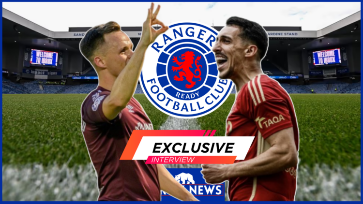 Rangers Lawrence Shankland Bojan Miovski exclusive