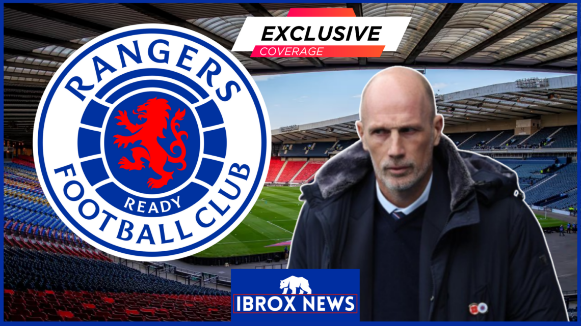 Rangers Philippe Clement Hampden Park exclusive