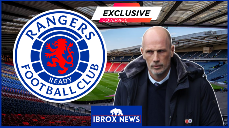 Rangers Philippe Clement Hampden Park exclusive