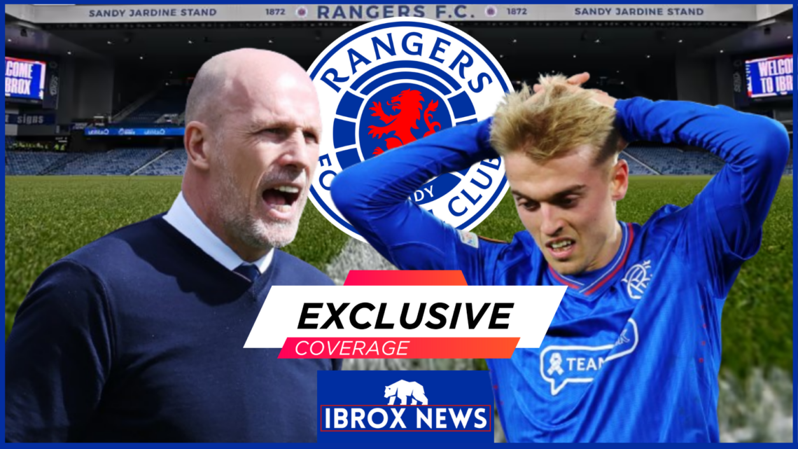 Rangers Philippe Clement Ross McCausland exclusive