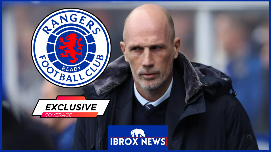 Rangers Philippe Clement exclusive