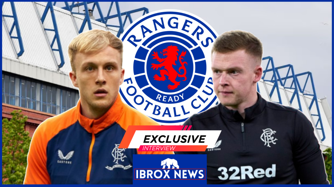 Rangers Robby McCrorie Kieran Wright exclusive