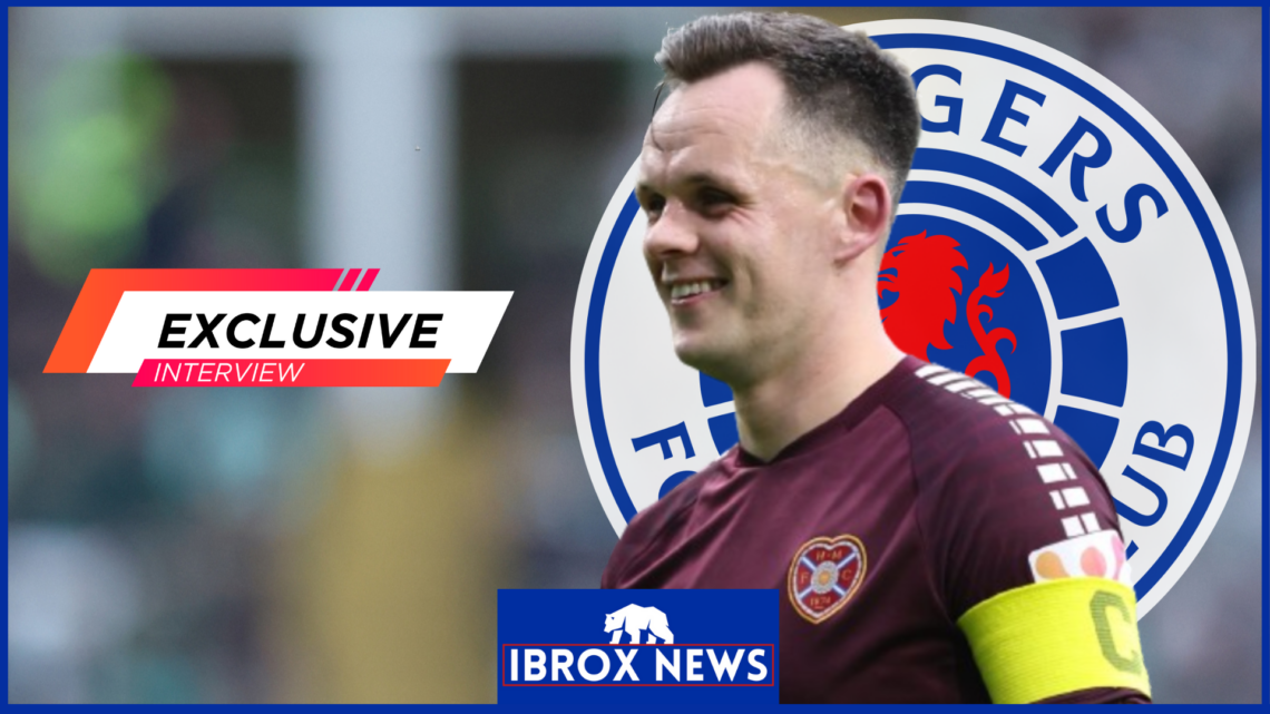 Rangers Lawrence Shankland exclusive