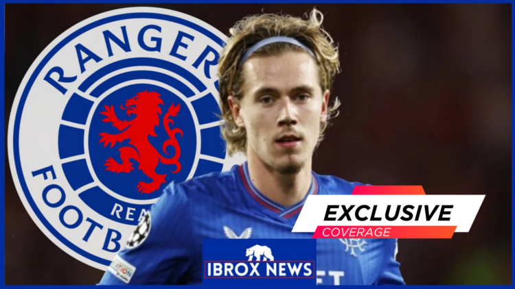 Rangers Todd Cantwell exclusive