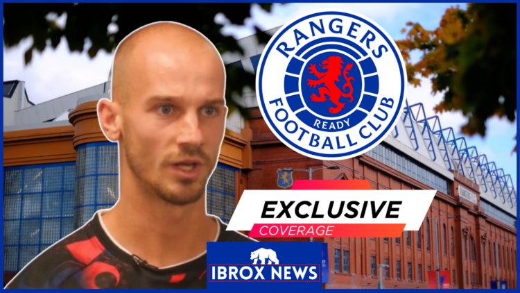 Rangers Vaclav Cerny exclusive
