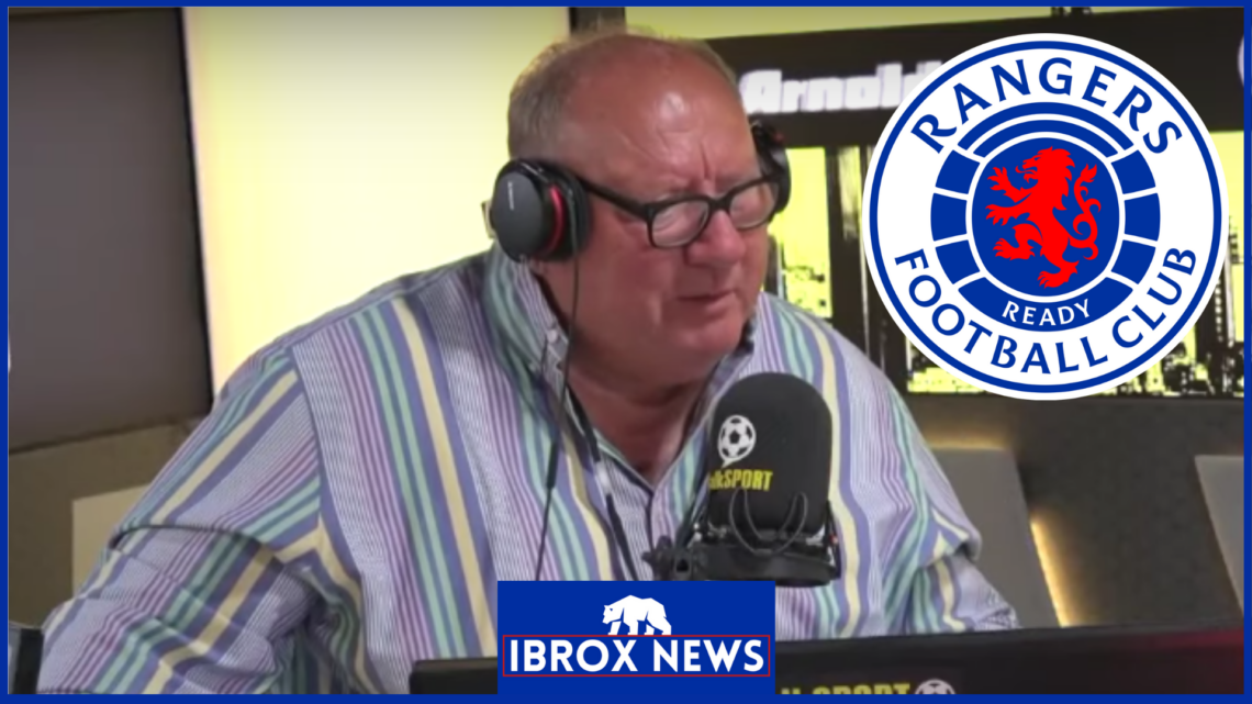 Alan Brazil, Rangers badge