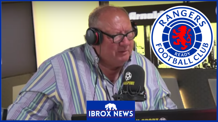 Alan Brazil, Rangers badge