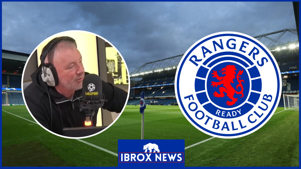 Ally McCoist, Rangers badge