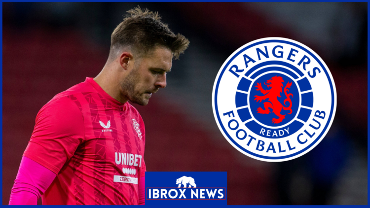 Jack Butland, Rangers badge