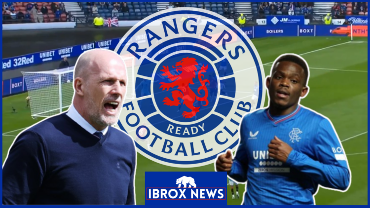 Rabbi Matondo, Philippe Clement, Rangers badge