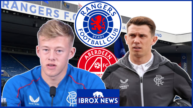 Rangers Aberdeen Connor Barron Ryan Jack