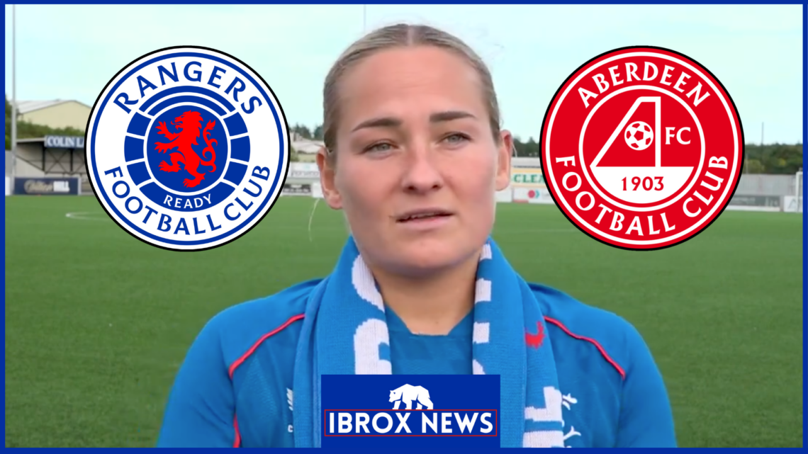 Rangers Aberdeen Katie Wilkinson