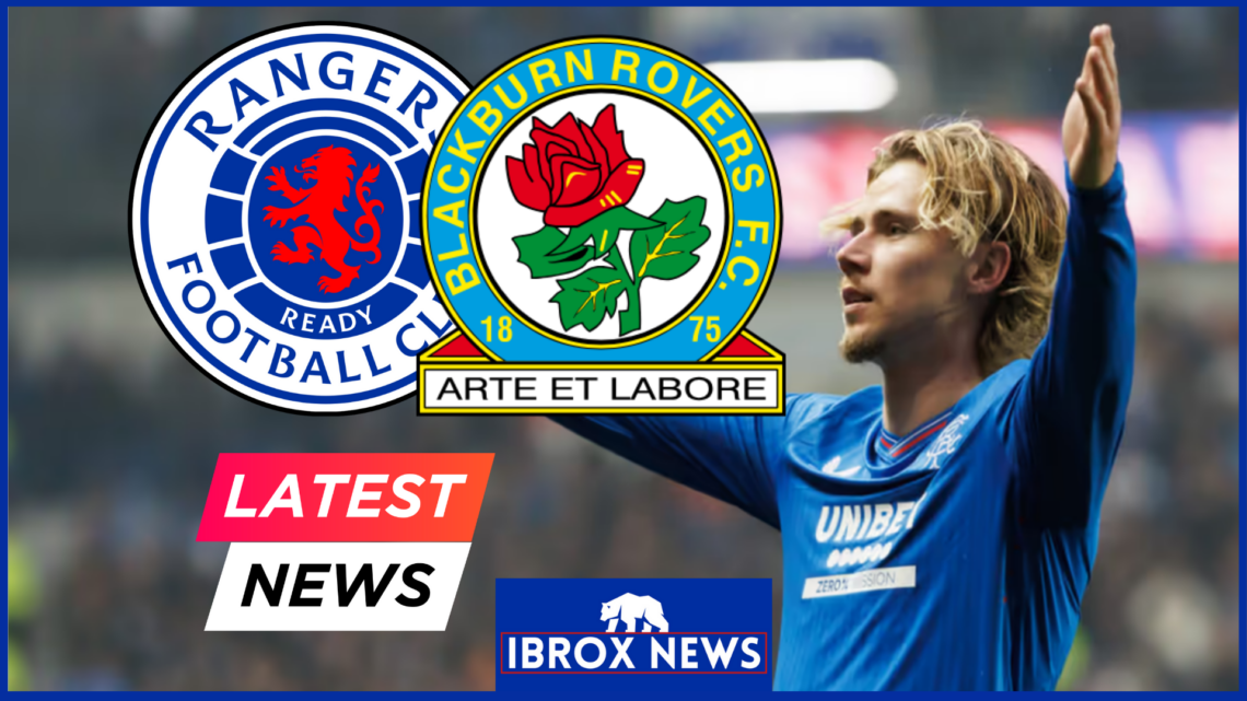 Rangers Blackburn Rovers Todd Cantwell latest news