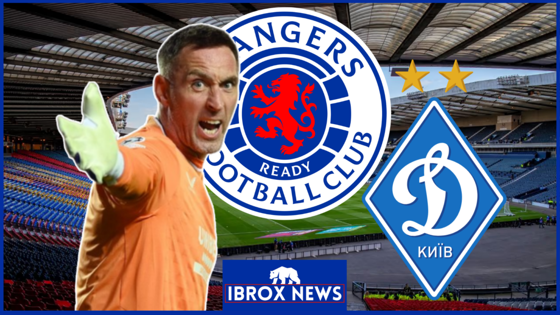Rangers Dynamo Kyiv Allan McGregor