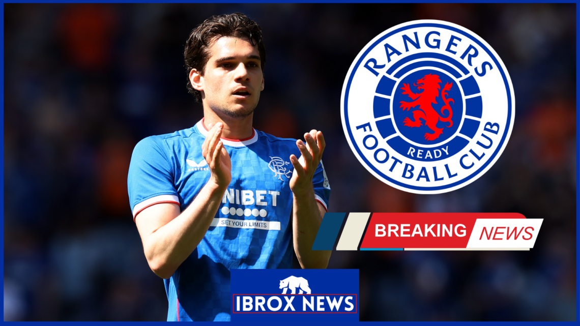 Rangers Ianis Hagi breaking news