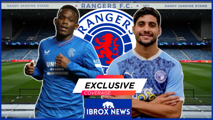 Rangers Ibrahim Adel Rabbi Matondo exclusive