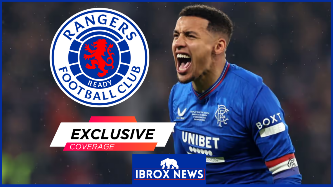 Rangers James Tavernier exclusive