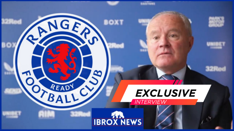 Rangers John Bennett exclusive