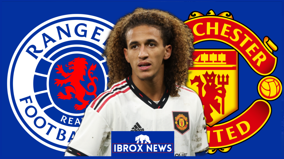Rangers Manchester United Hannibal Mejbri