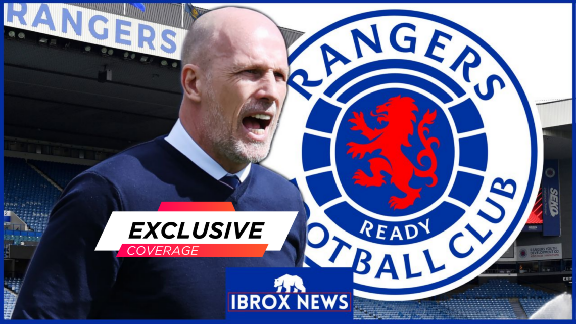 Rangers Philippe Clement exclusive