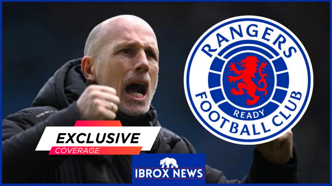 Rangers Philippe Clement exclusive