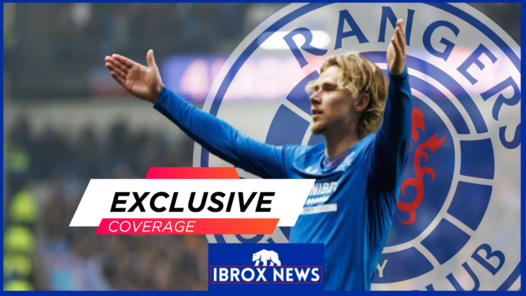 Rangers Todd Cantwell exclusive