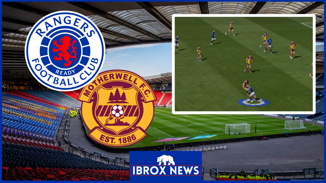 Rangers badge, Motherwell badge, Vaclav Cerny